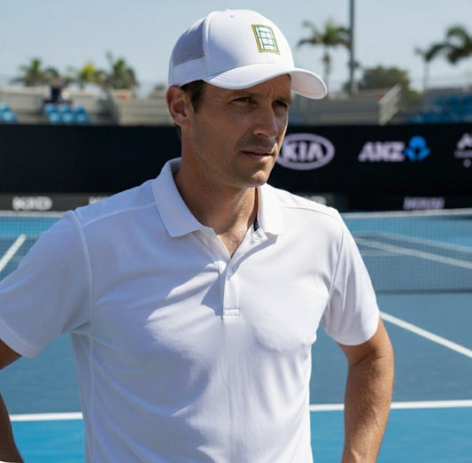 Australia Tennis Trucker Cap - Golden Slam Tennis Apparel