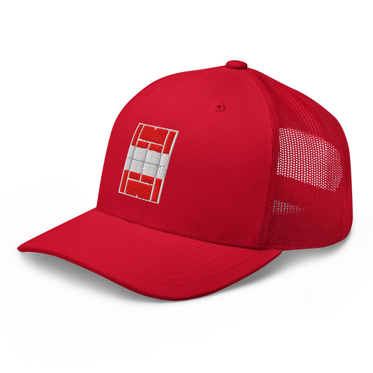 AUSTRIA Tennis Trucker Cap - Golden Slam Tennis Apparel