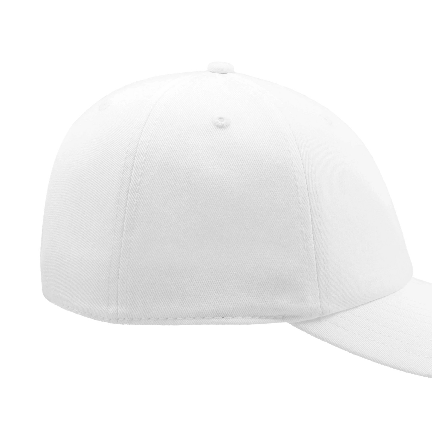 CLAY Court Tennis Tech Cap white right side - Golden Slam Tennis Apparel