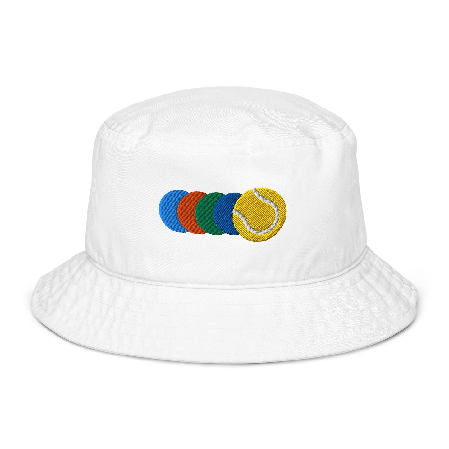 GOLDEN SLAM Organic tennis bucket hat - Golden Slam Tennis Apparel
