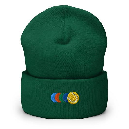 GOLDEN SLAM Tennis Beanie Unisex green - Golden Slam Tennis Apparel
