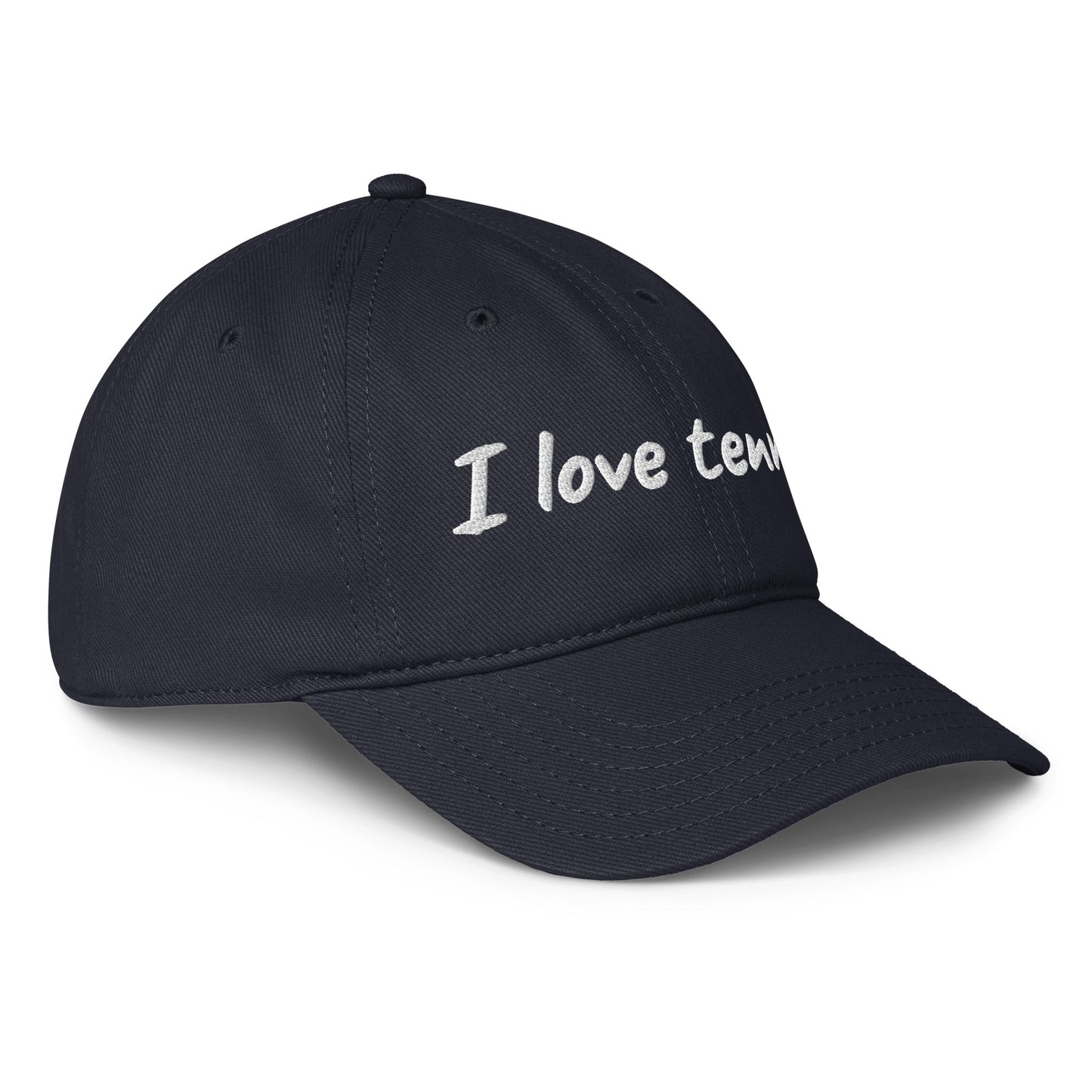 I Love Tennis Cap - Golden Slam Tennis Apparel