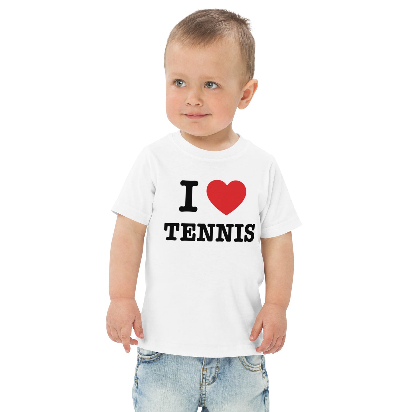 I Love Tennis t-shirt toddler - Golden Slam Tennis Apparel