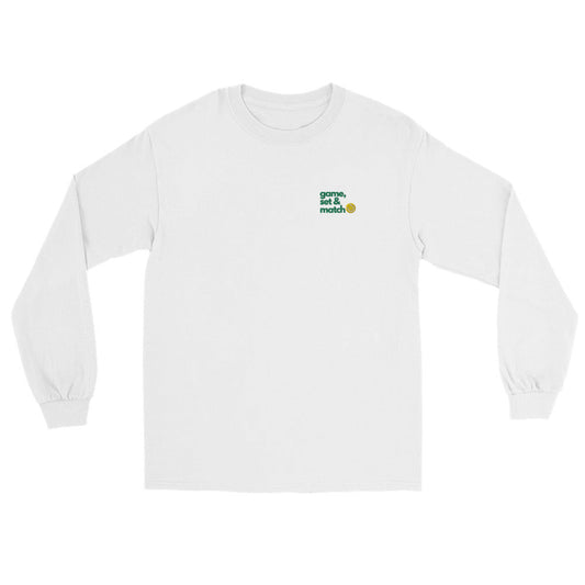 MATCH Long Sleeve Tennis Shirt - Golden Slam Tennis Apparel