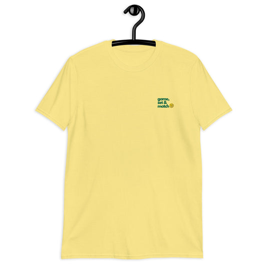 MATCH Tennis T-Shirt, Unisex - Golden Slam Tennis Apparel