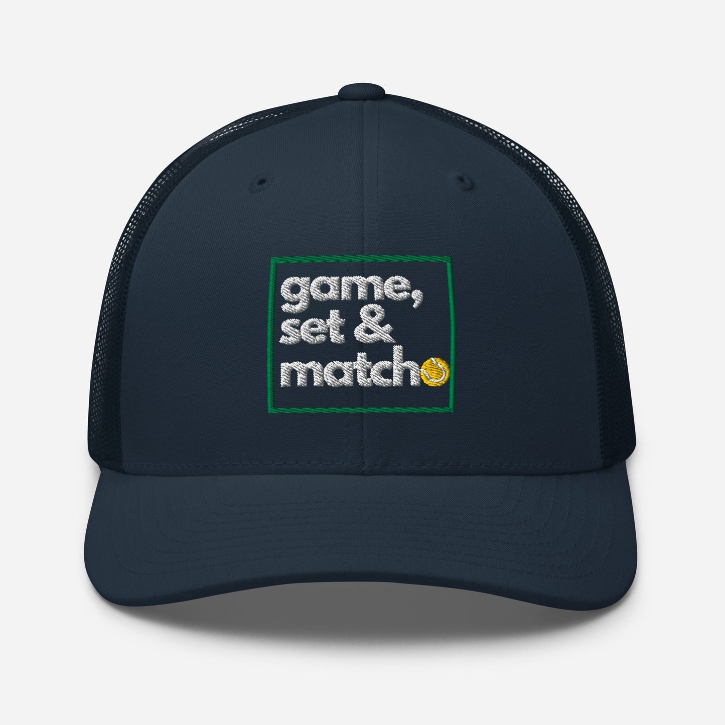 MATCH Tennis Trucker Cap - Golden Slam Tennis Apparel
