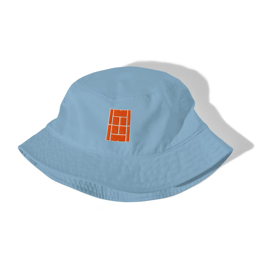 PARIS Organic tennis bucket hat - Golden Slam Tennis Apparel