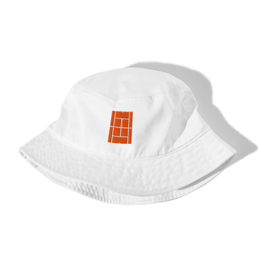 PARIS Organic tennis bucket hat - Golden Slam Tennis Apparel