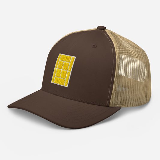SEVILLA Tennis Trucker Cap - Golden Slam Tennis Apparel