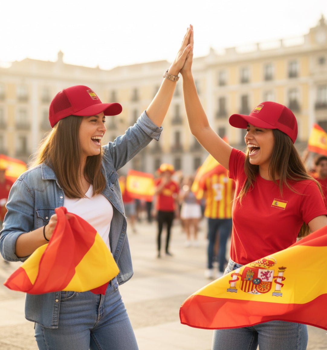 SPAIN Tennis Trucker Cap - Golden Slam Tennis Apparel