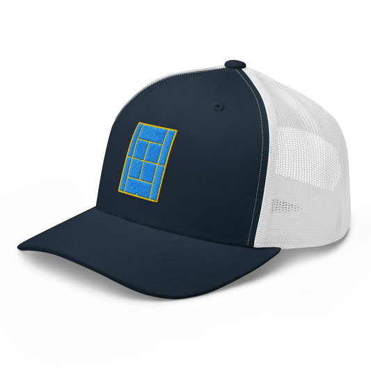 SWEDEN Tennis Trucker Cap - Golden Slam Tennis Apparel