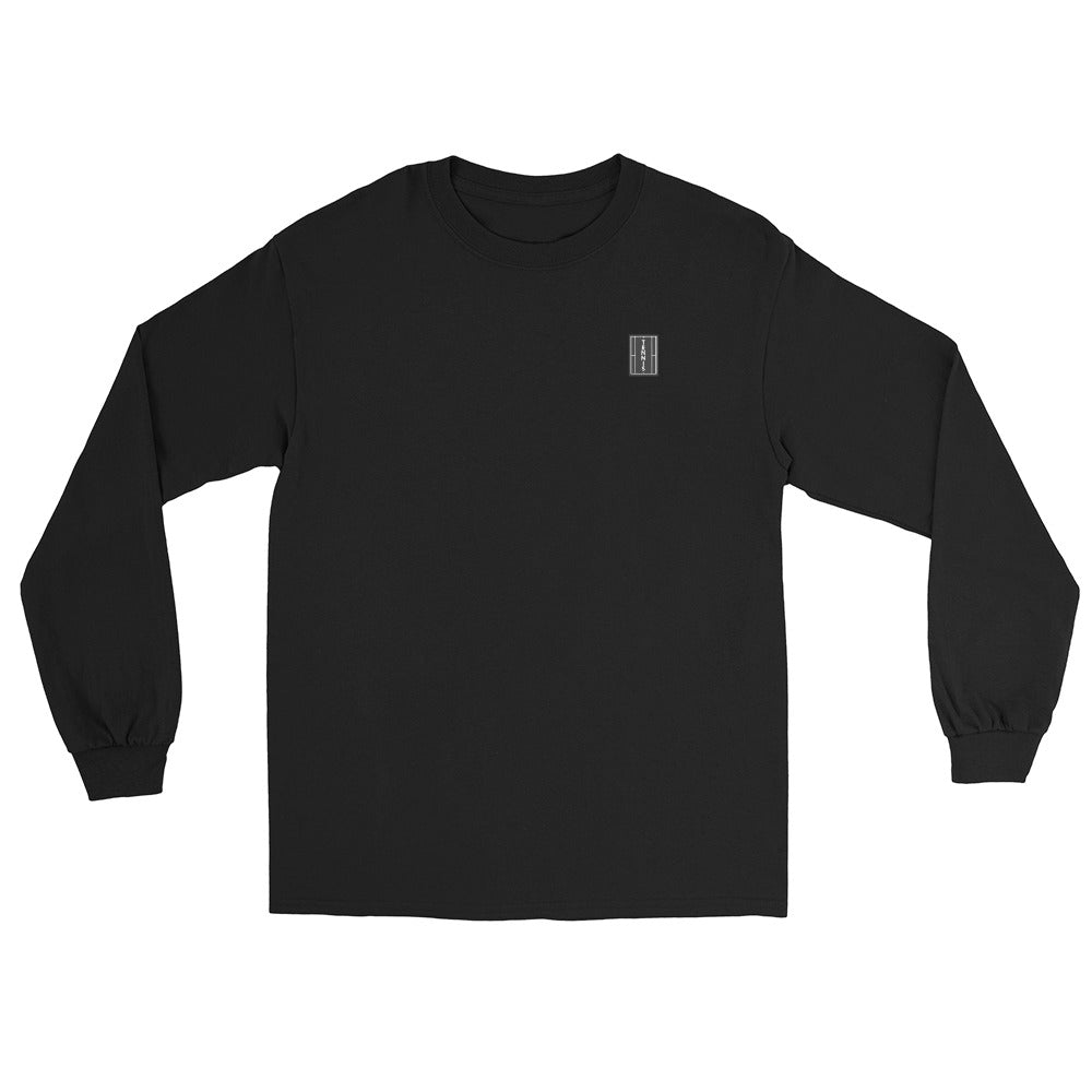 TENNIS Long Sleeve Shirt black - Golden Slam Tennis Apparel
