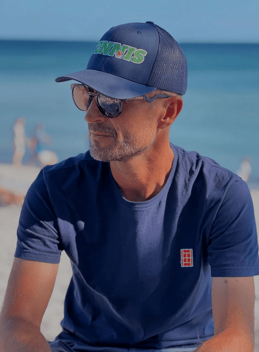 TENNIS Trucker Cap - Golden Slam Tennis Apparel