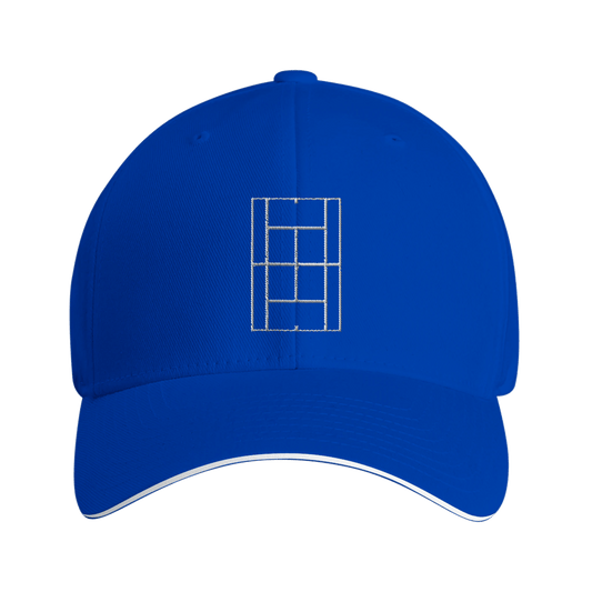 THE COURT Tennis Tech Cap royal - Golden Slam Tennis Apparel