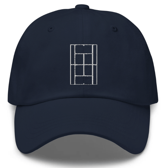 The COURT Tennis baseball cap, navy - Golden Slam Tennis Apparel