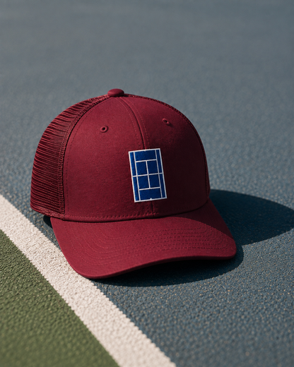 Baseline Burgundy Trucker Cap