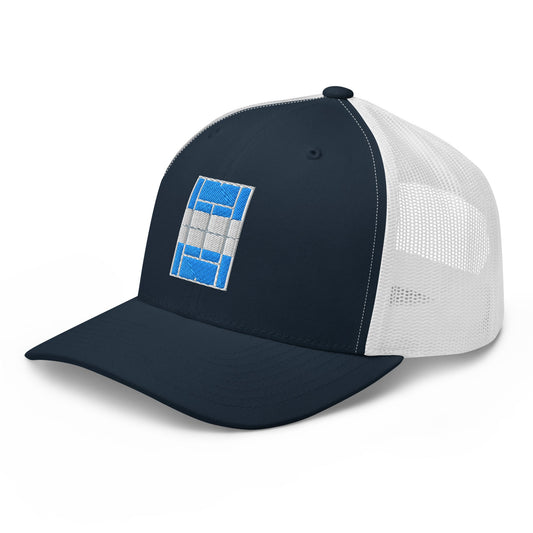 ARGENTINA Tennis Trucker Cap - Golden Slam Tennis Apparel