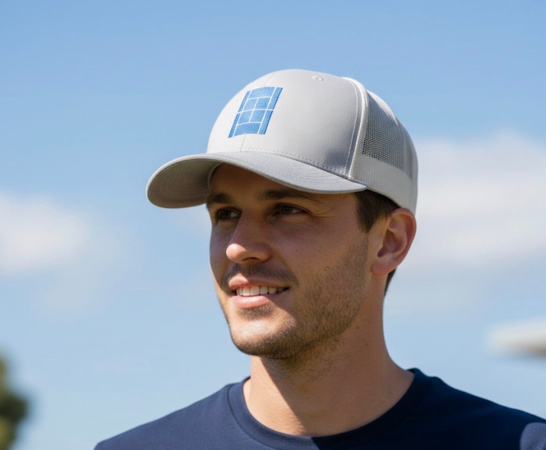 Aussie Tennis Trucker Cap light grey - Golden Slam Tennis Apparel