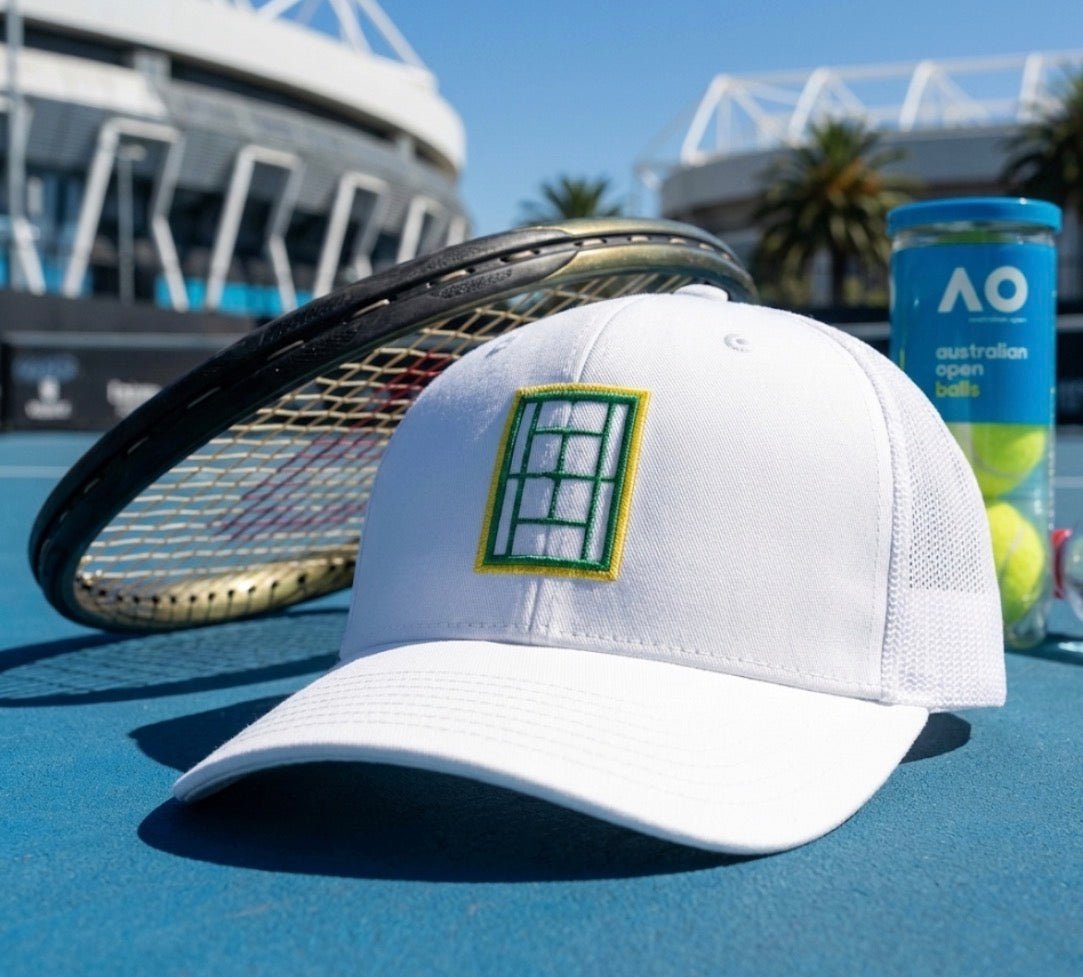 Australia Tennis Trucker Cap - Golden Slam Tennis Apparel