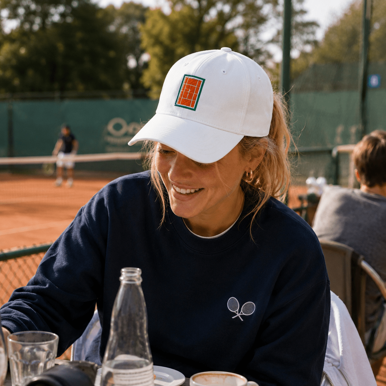 Baseline Court Cap - Golden Slam Tennis Apparel