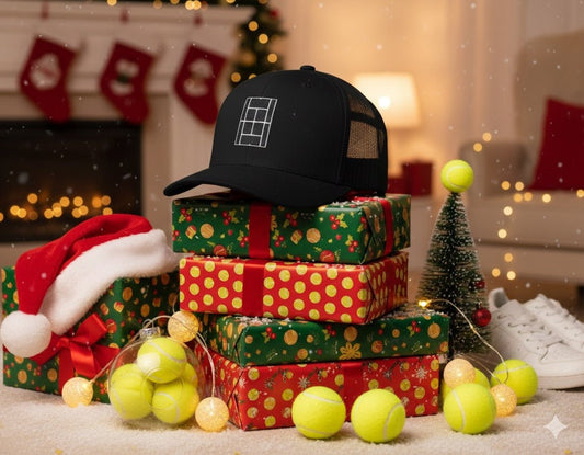 BLACK BEAUTY Tennis Trucker Cap black - Golden Slam Tennis Apparel