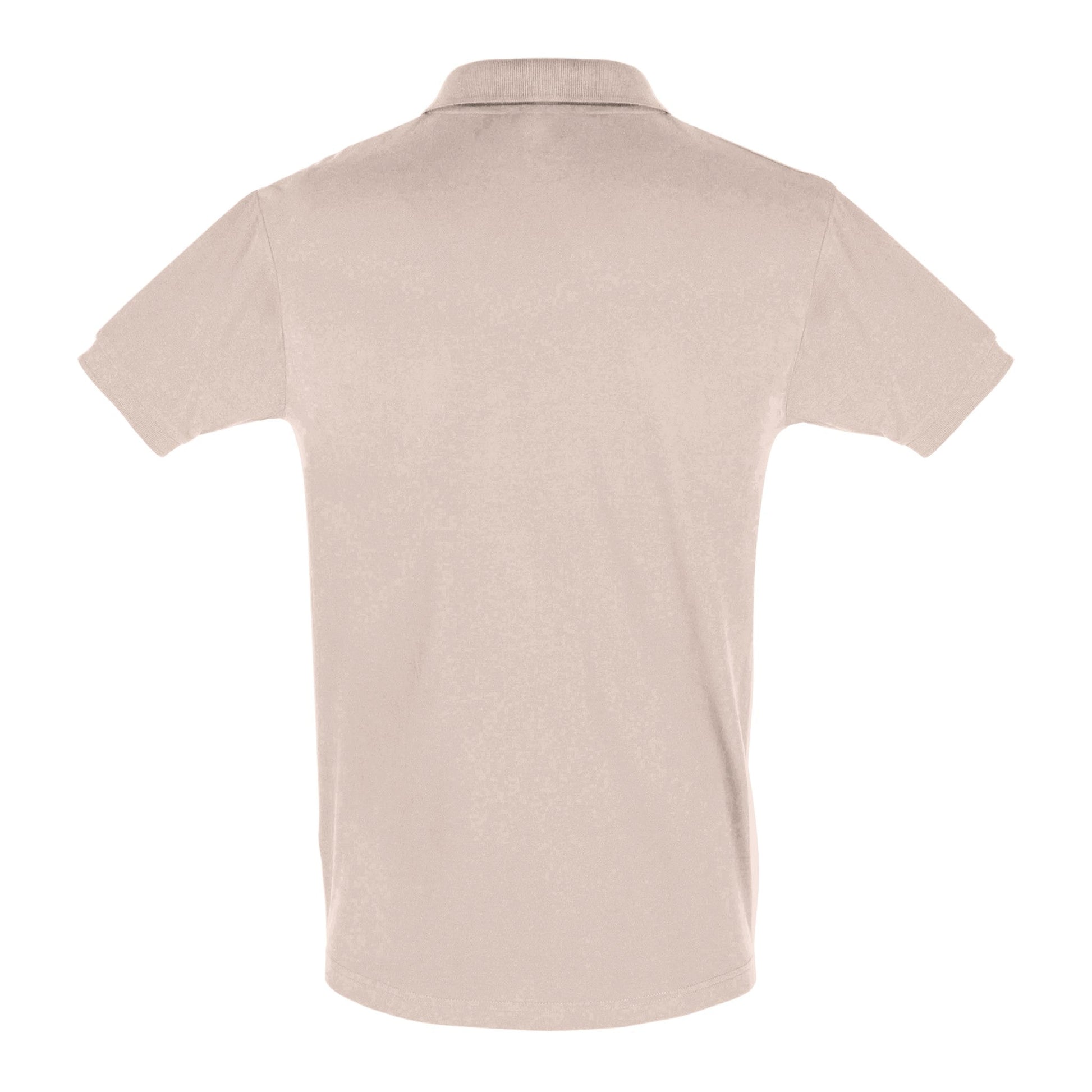 Champagne Blush - Men's Tennis Polo Shirt fitted cut - Golden Slam Tennis Apparel