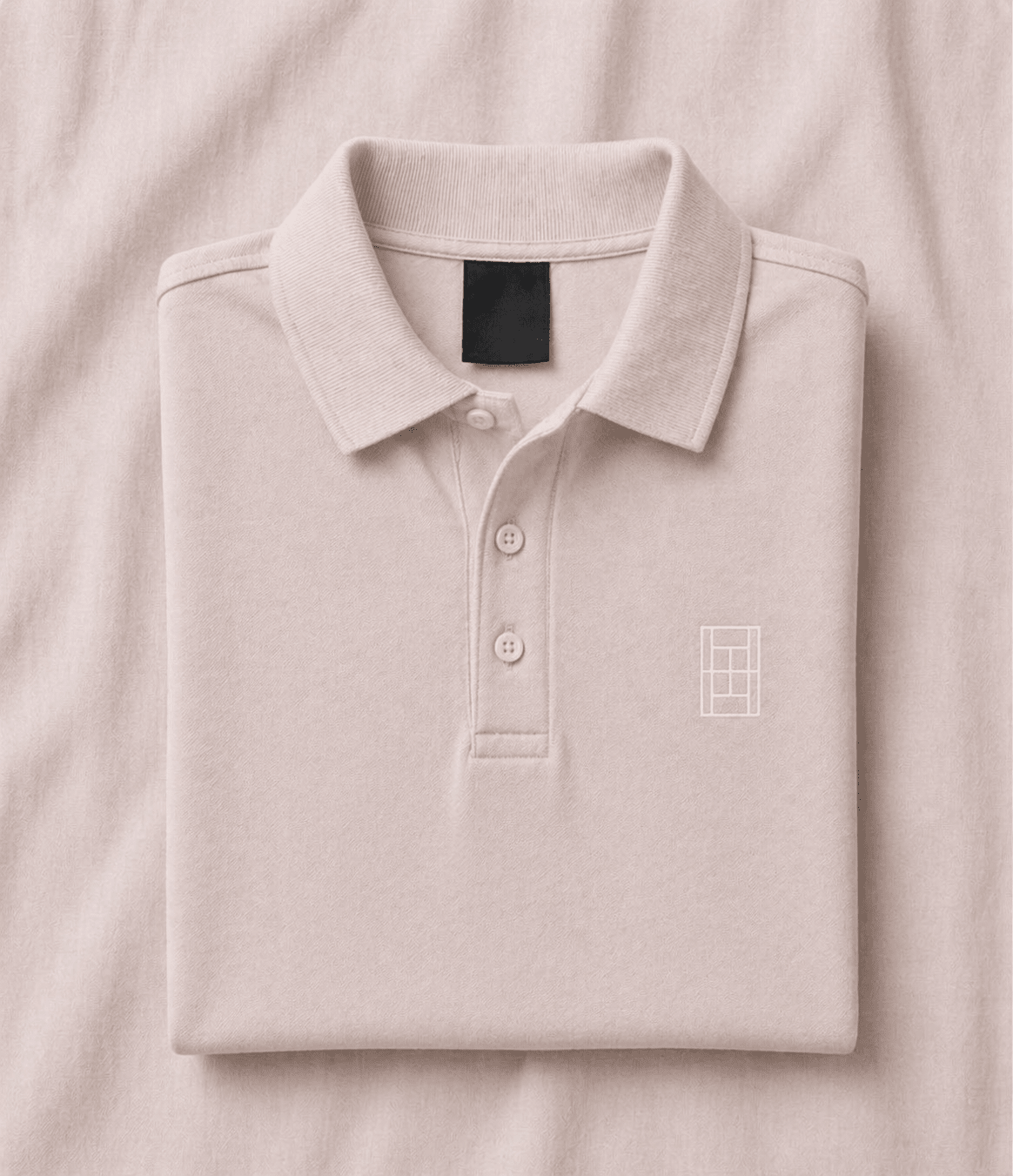 Champagne Blush - Women's Tennis Polo Shirt fitted cut - Golden Slam Tennis Apparel