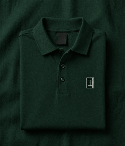 Championship Green - Women's Tennis Polo Shirt fitted cut - Golden Slam Tennis Apparel