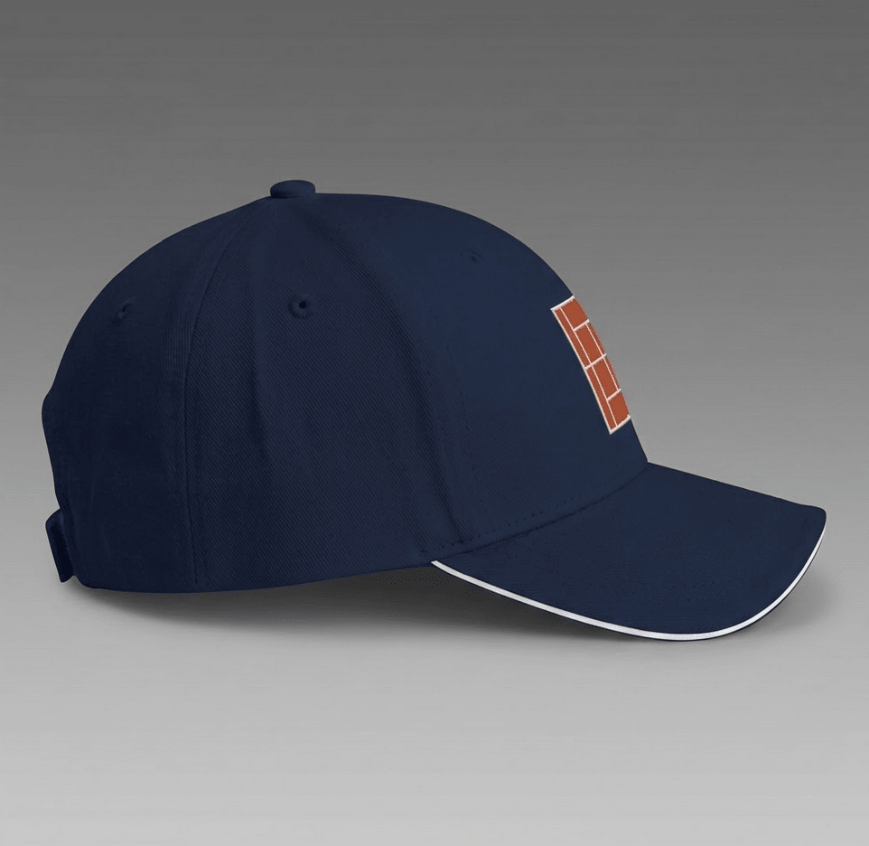 Clay Court Tennis Performance Cap - Golden Slam Tennis Apparel
