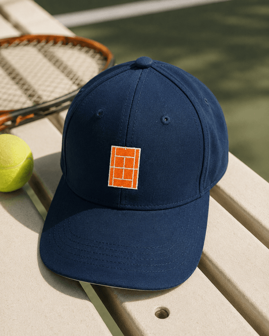 Clay Court Tennis Performance Cap - Golden Slam Tennis Apparel