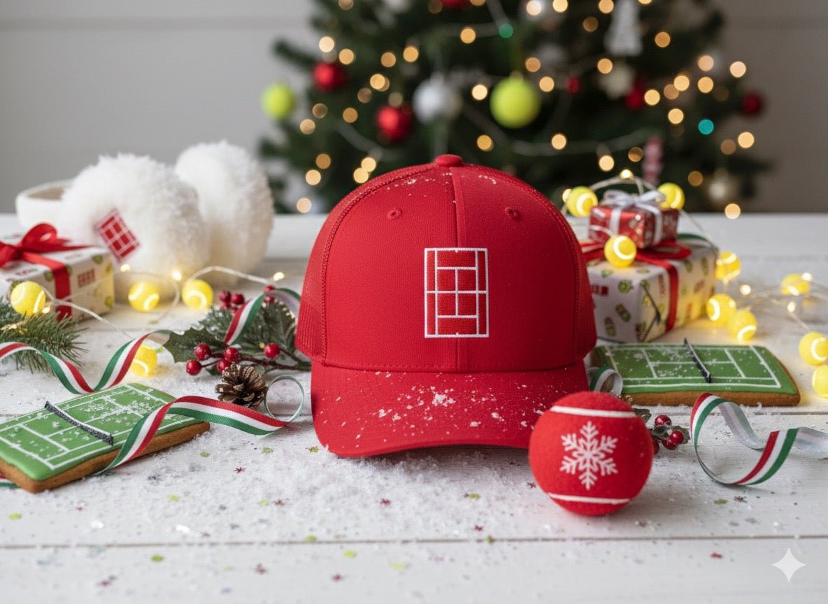 DENMARK Tennis Trucker Cap - Golden Slam Tennis Apparel