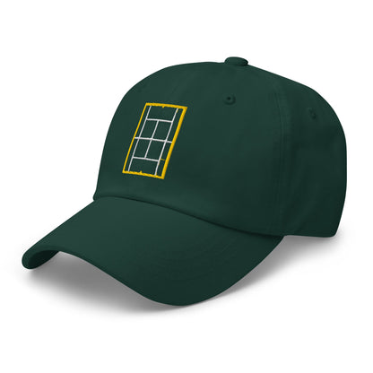 Down Under Tennis Baseball Hat green - Golden Slam Tennis Apparel