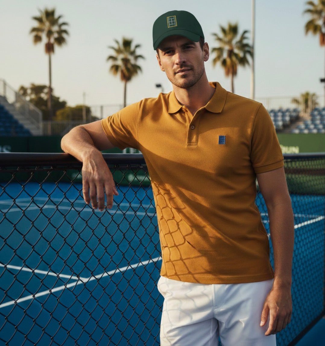 Down Under Tennis Baseball Hat green - Golden Slam Tennis Apparel