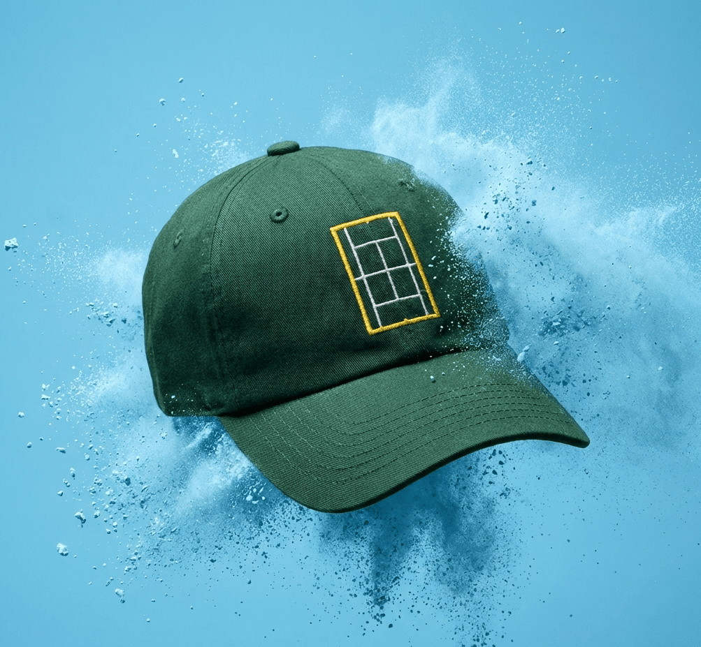 Down Under Tennis Cap green - Golden Slam Tennis Apparel