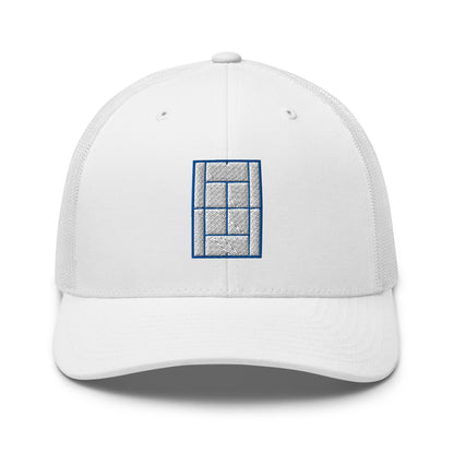 FINLAND Tennis Trucker Cap - Golden Slam Tennis Apparel