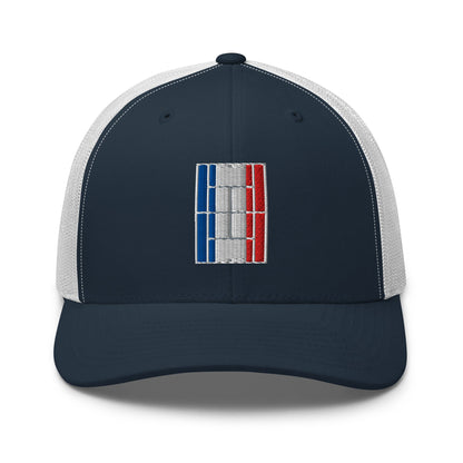 FRANCE Tennis Trucker Cap - Golden Slam Tennis Apparel