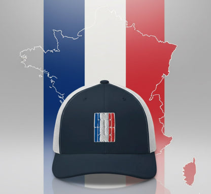 FRANCE Tennis Trucker Cap - Golden Slam Tennis Apparel