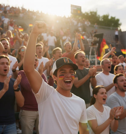 GERMANY Tennis Trucker Cap - Golden Slam Tennis Apparel