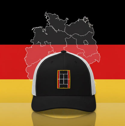 GERMANY Tennis Trucker Cap - Golden Slam Tennis Apparel