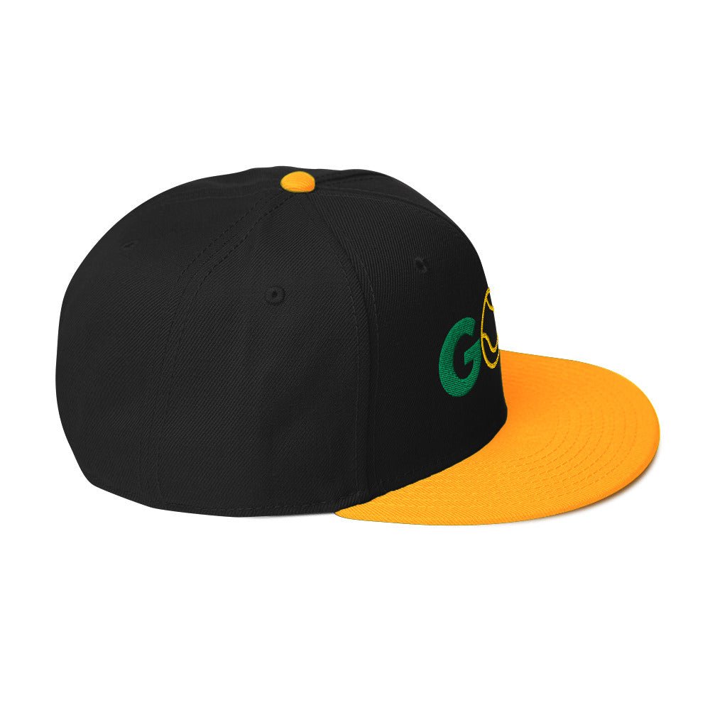 GOAT Tennis Snapback Hat - Golden Slam Tennis Apparel