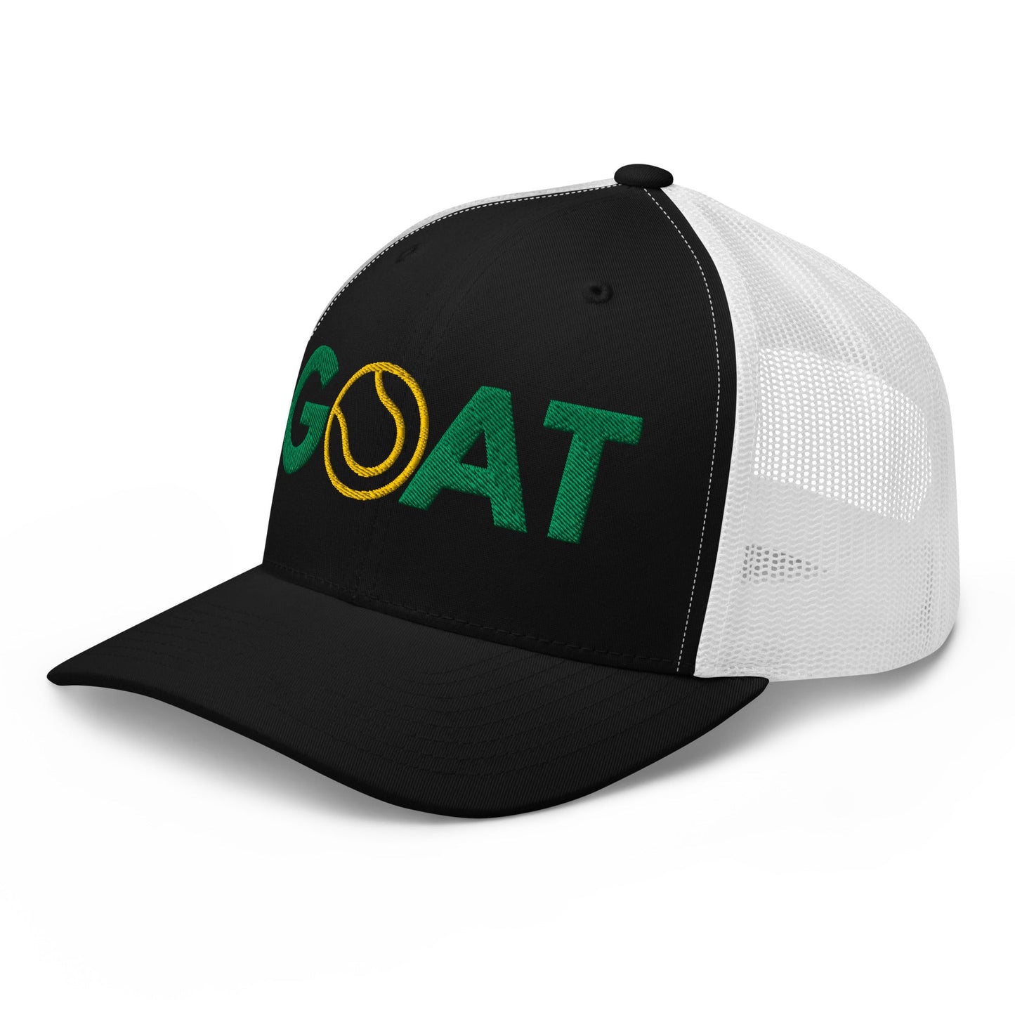 GOAT Tennis Trucker Cap - Golden Slam Tennis Apparel
