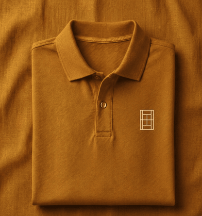 Golden Slam - Men's Tennis Polo Shirt fitted cut - Golden Slam Tennis Apparel