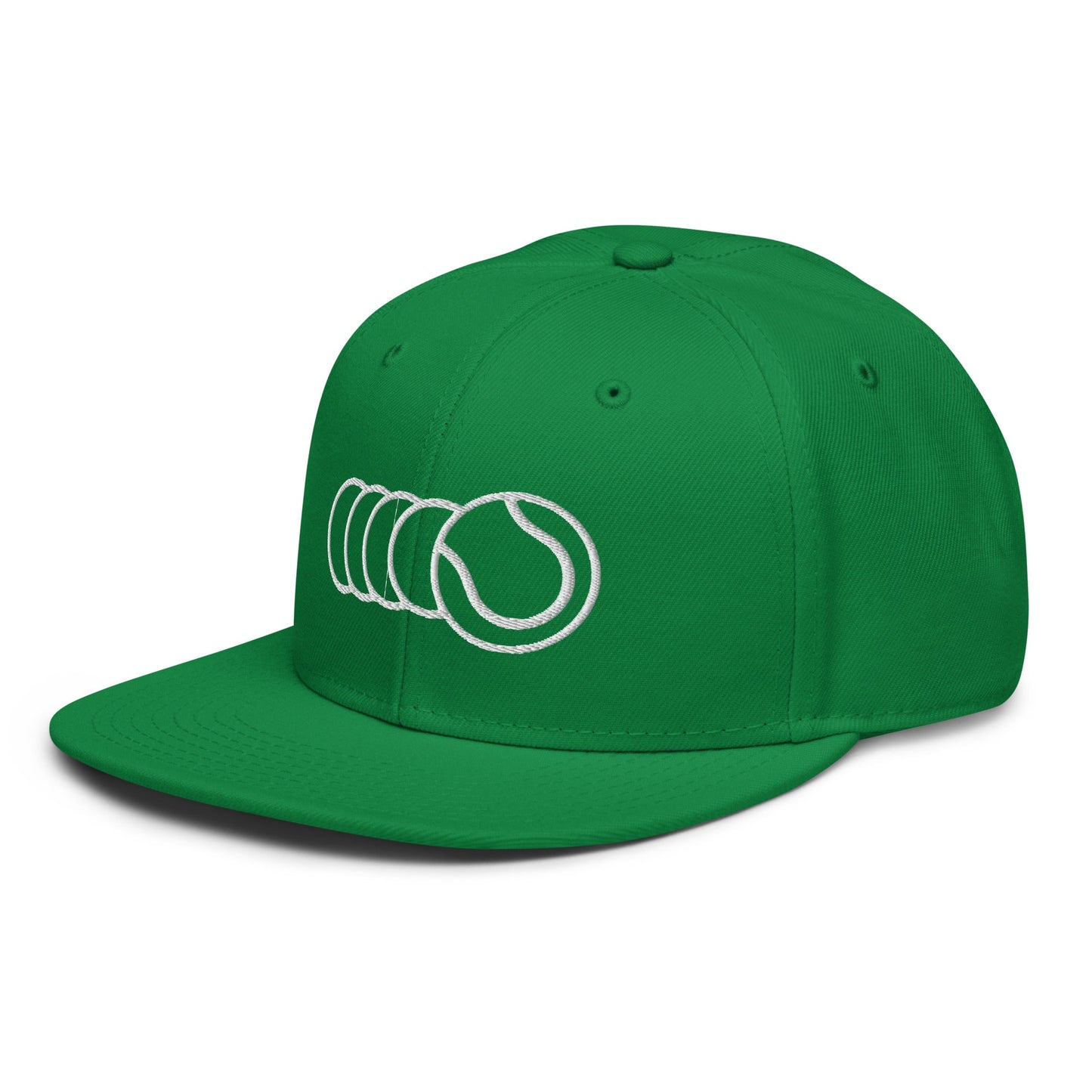 GOLDEN SLAM Snapback Hat Green - Golden Slam Tennis Apparel