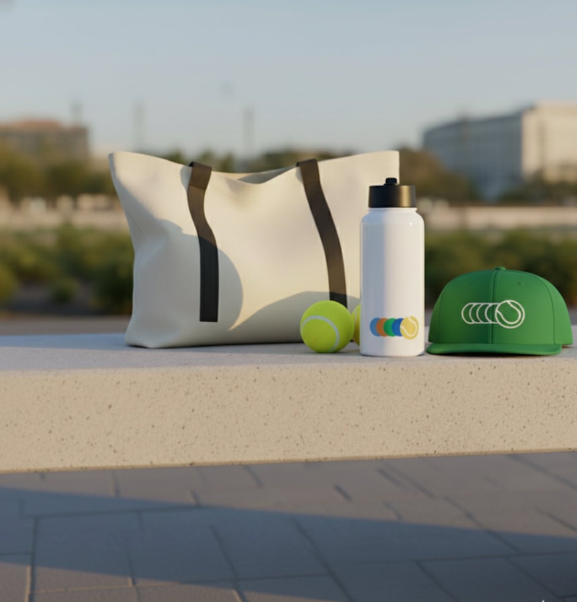 GOLDEN SLAM Snapback Hat Green - Golden Slam Tennis Apparel