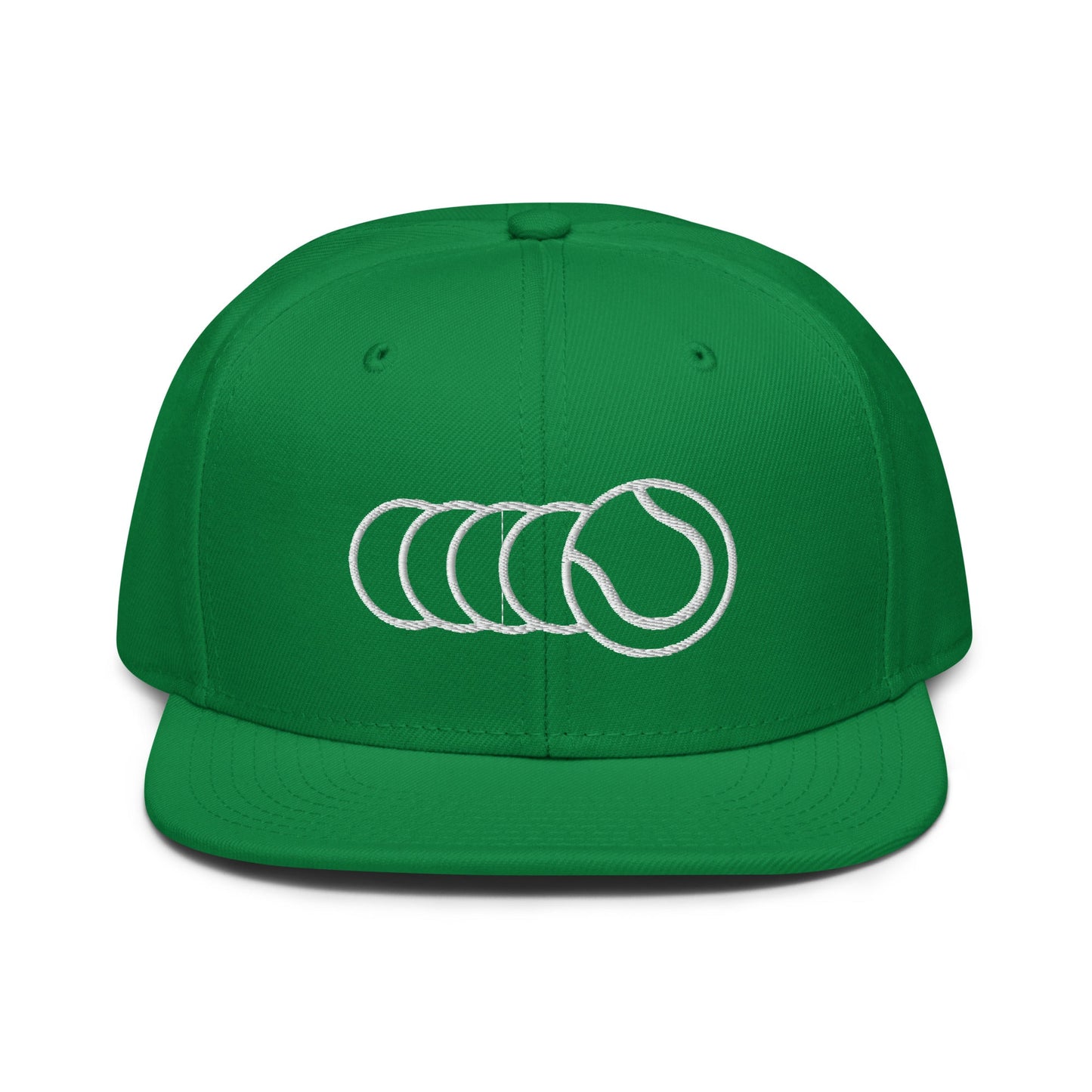 GOLDEN SLAM Snapback Hat Green - Golden Slam Tennis Apparel