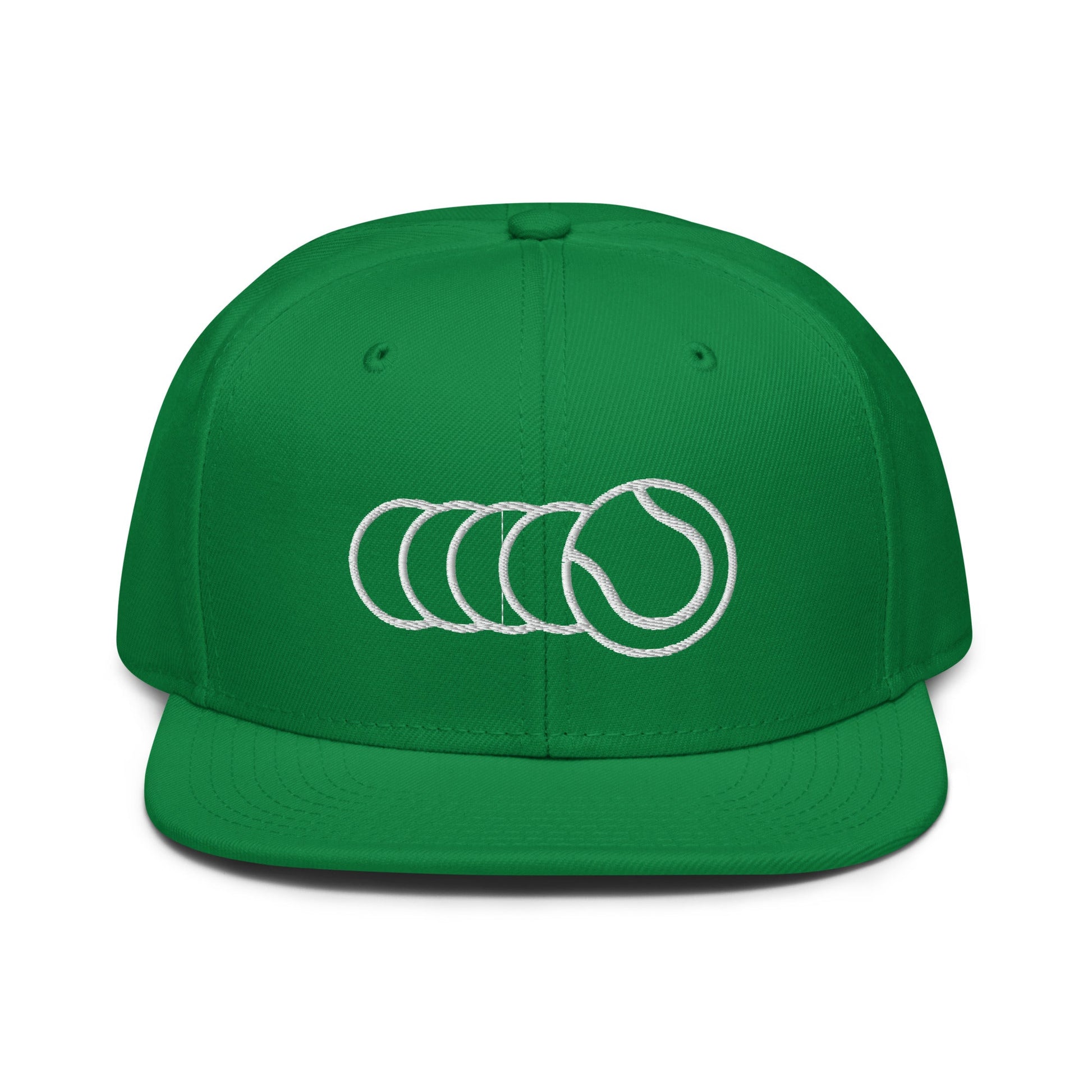 GOLDEN SLAM Snapback Hat Green - Golden Slam Tennis Apparel