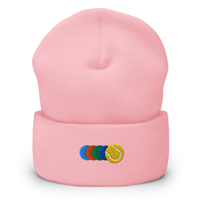 GOLDEN SLAM Tennis Beanie Unisex pink - Golden Slam Tennis Apparel