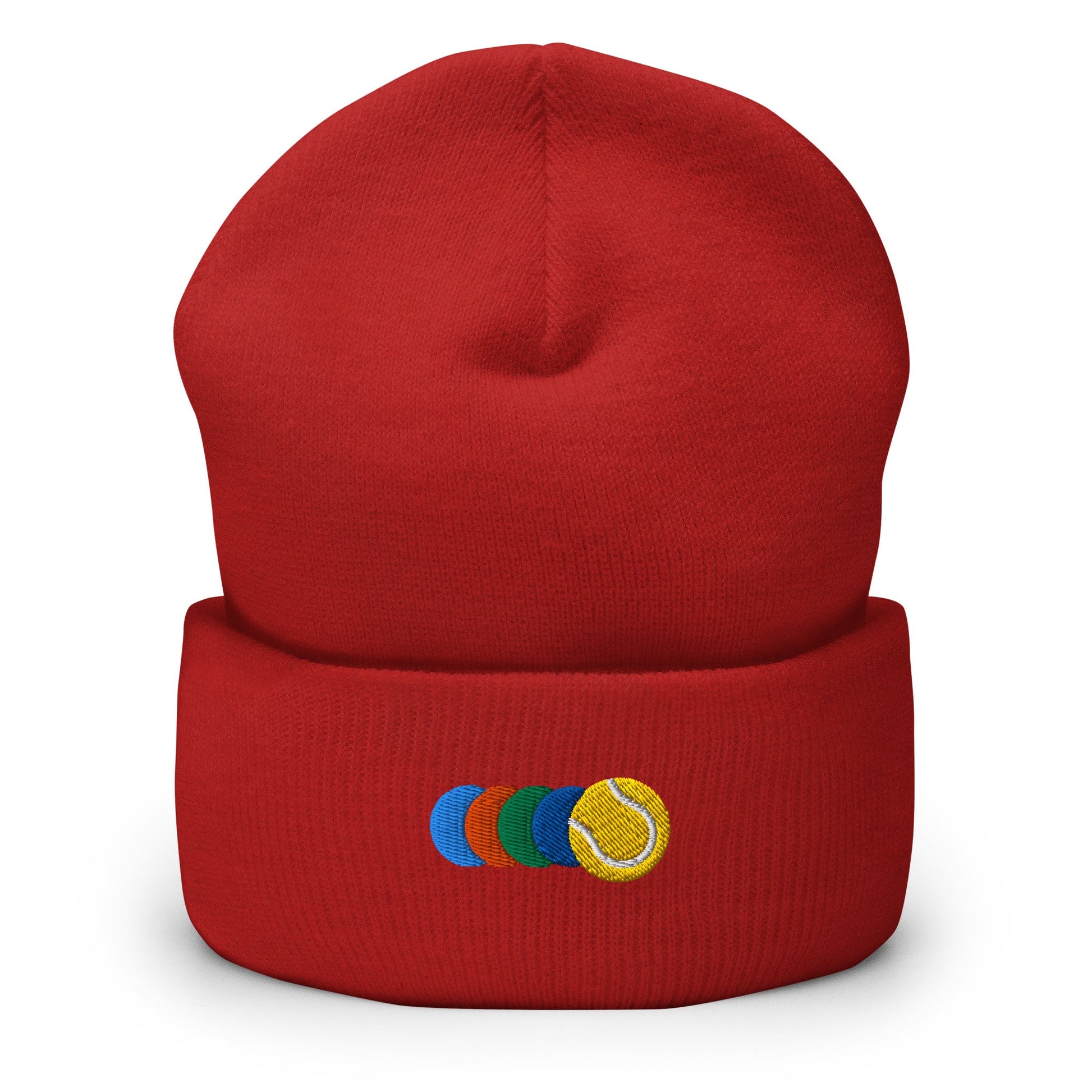 GOLDEN SLAM Tennis Beanie Unisex red - Golden Slam Tennis Apparel