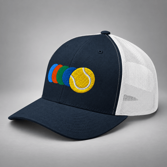 GOLDEN SLAM Tennis Trucker Cap - Golden Slam Tennis Apparel