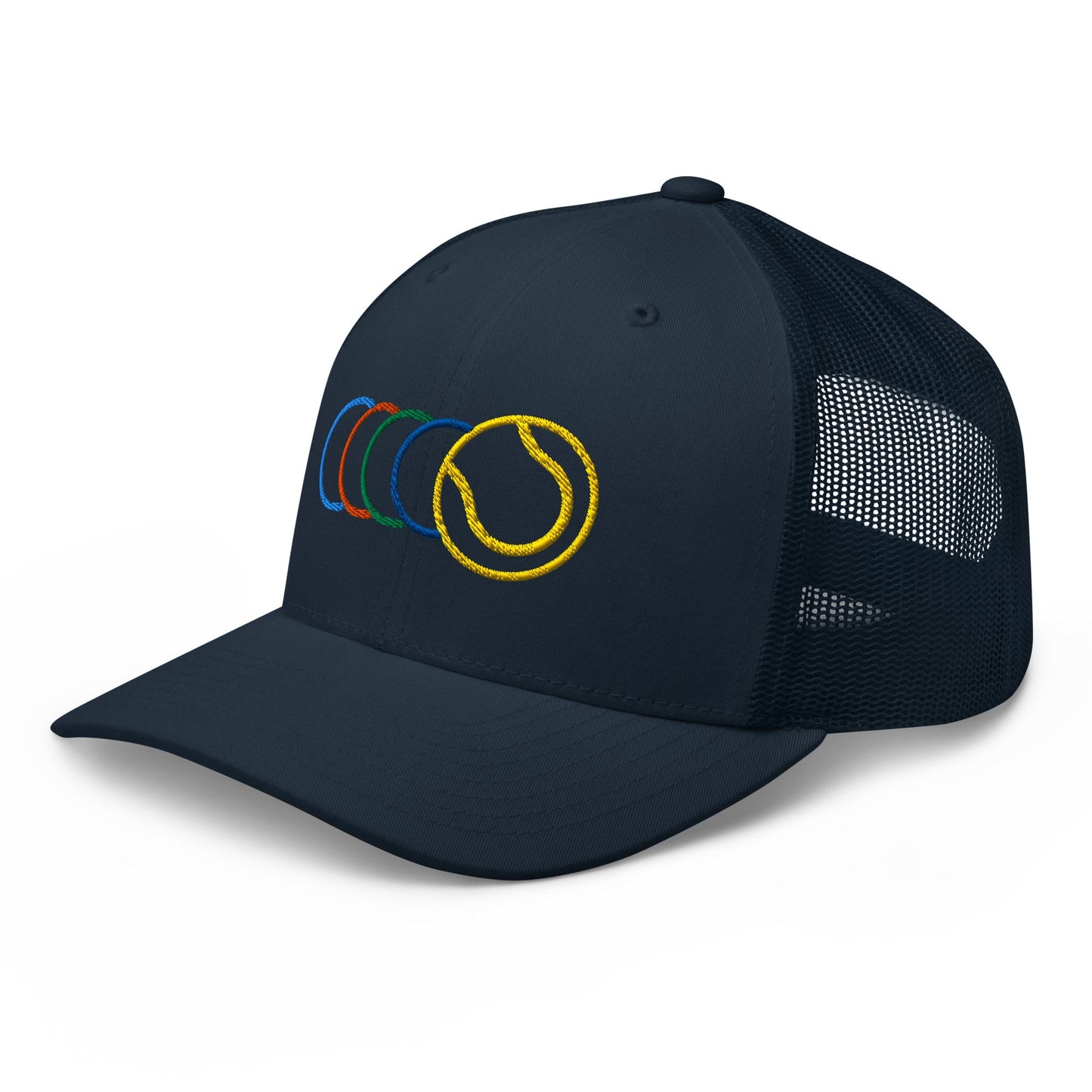 GOLDEN SLAM Trucker Cap Navy - Golden Slam Tennis Apparel